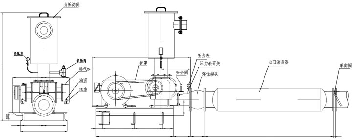 HDSR-200V深夜视频在线免费真空泵外形圖